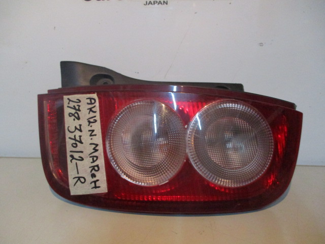 Used Nissan March TAIL LAMP RIGHT